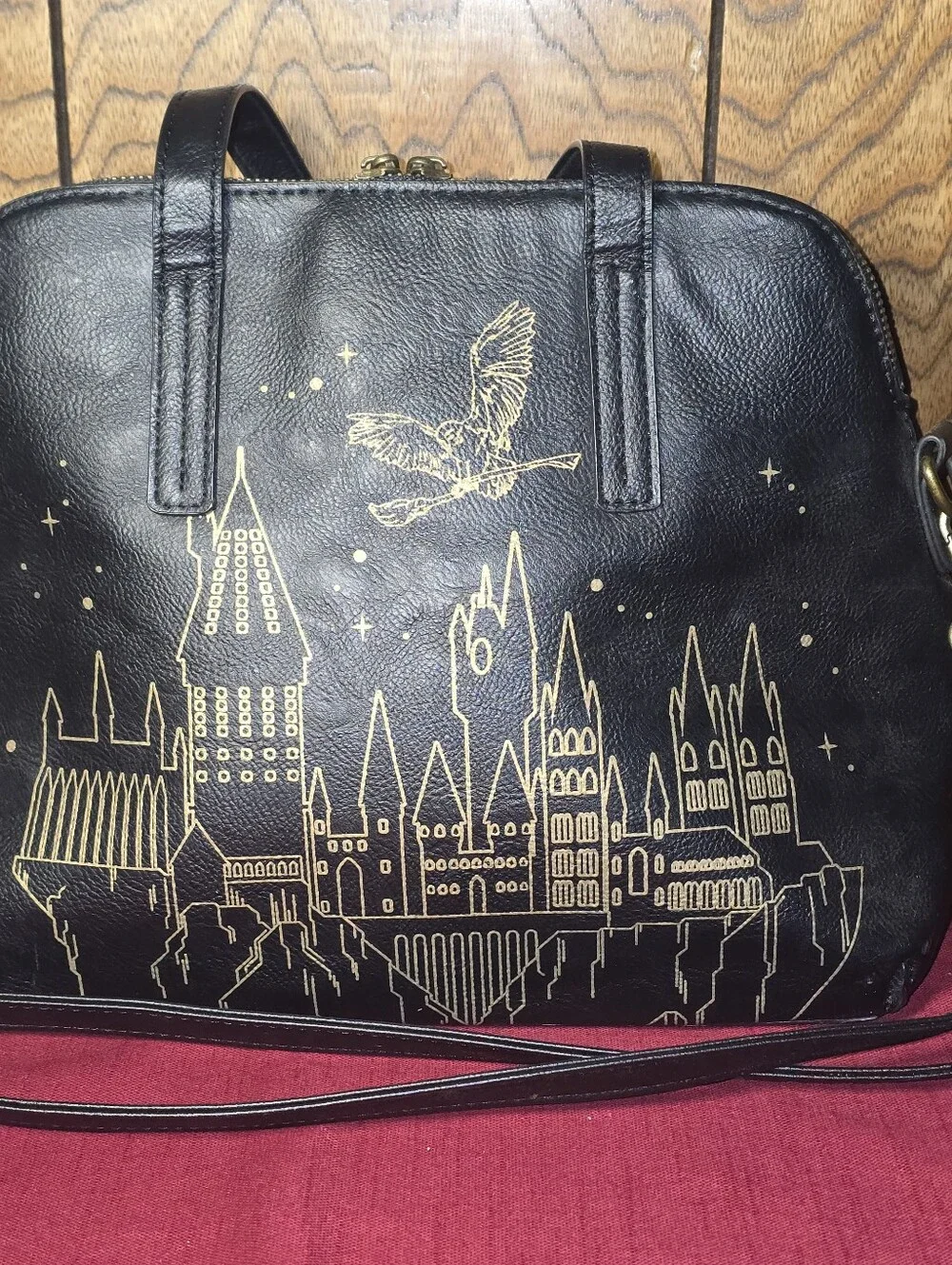 Loungefly Harry Potter Hogwarts Csstle Outline Satchel Bag